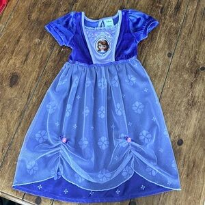 Girls princess Sofia costume